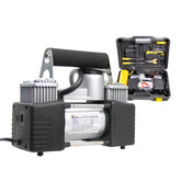 ضاغط هواء قوي من فورس يو إس إيه بمقبض سميك للأدوات، منفاخ محمول بجهد 12 فولت تيار مستمر للشاحنات وسيارات الدفع الرباعي والاستخدام الصناعي والطرق الوعرة