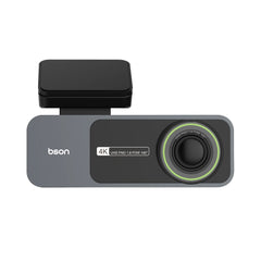 كاميرا لوحة القيادة Bson 4K، كاميرا أمامية فائقة الدقة 4K، رؤية أمامية وخلفية مزدوجة، مع واي فاي، شاشة عرض 1.47 بوصة، زاوية كاميرا واسعة 150 درجة، رؤية ليلية، تسجيل حلقي، مستشعر G، وموجه صوتي، كاميرا لوحة قيادة فائقة الدقة للسيارات