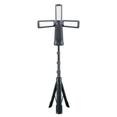 Bson Multi-Function Solar Camp Light – 4800 Lumens, 270°/180° Rotation, 16H Runtime, 1000mAh Battery, Solar & Type-C Charging, Waterproof with Remote, 3 Light Shades, 5 Lighting Modes, Tripod & Hook Design, Power Bank Function