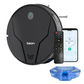 Bson Intelligent Robot Vacuum Cleaner, 2-in-1 Vacuum & Mop with Smart AI Mapping, 3D Obstacle Detection, 3500PA Suction, App & Remote Control, Automatic Charging, 480ML Dust Box & 280ML Water, Smart All-in-One Carpet & Floor Cleaner