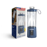 Byson Portable Blendy Juicer-600ML Capacity, 3000mAh Battery, Powerful 6 Blades for Smoothies, Juices & Shakes On-the-Go