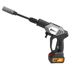 Force USA Cordless Pressure Washer Gun, 48VH, Up to 120 Bar Pressure Output, Powerful & Portable Cleaner for Home, Car, Garden & Commercial Use