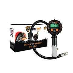 Force USA Digital Tire Inflator & Deflator, 3 in 1 Function, Accurate Air Pressure Reading & Adjustment Tool, Inflation Tool, & Deflation Tool, with Nice Digital LED Display & Portable Case, Compatible with All Cars, Trucks, Bicycles, & Motorcycles