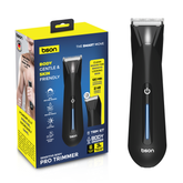 Bson Sensitive Body Pro Trimmer – Skin Secure Design, IPX7 Waterproof, LED Light, 6 Clipper Sizes, Travel Lock, 2H Fast Charging
