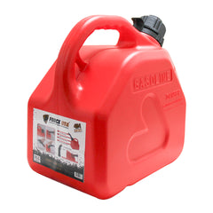 Force USA Plastic Jerry Can- 5L / 10L / 20L High-Density Fuel Container, Leak-Proof HDPE with Secure Cap & Ergonomic Handle, Lightweight & Weather-Resistant Fuel Storage for Outdoor & Emergency Use