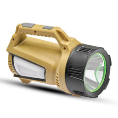 Solar Handheld Torch, Rechargeable LED Camping Lantern Lights With Power Bank Facility, Super Bright LED Searchlight, Lightweight Waterproof Portable Spotlight Work Lights for Fishing Outdoor Camping Emergencies