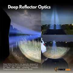 Force USA Ultra 5″ Pod Light, High-Intensity Off-Road LED Light, Ultra-Bright & Clear Beam, Compact and Durable Design for Trucks, SUVs, ATVs & Outdoor Adventures