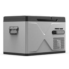 FORCE USA Glacier Portable 30L Fridge, Portable Car Refrigerator & Cooler for Outdoor, Camping & Travel