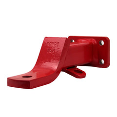 Bracket Hook Medium with Side Hole – Bent Design, Black, Heavy-Duty Wall Mount Hook