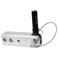 FORCE USA Flag pole Hook, Multi-Position Flagpole Bracket- Sturdy and Rust Free, Adjustable Angle Mounting Bracket for 1″ Flagpole