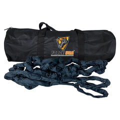 FORCE USA Elastic Snatch Rope – Heavy-Duty Black Recovery Rope, High-Strength, Flexible & Reliable for Off-Road Towing and Vehicle Recovery