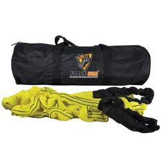 FORCE USA Elastic Snatch Rope – High-Strength Yellow Recovery Rope, Ultimate Tool for Off-Road Towing, Vehicle Recovery & Heavy-Duty Performance