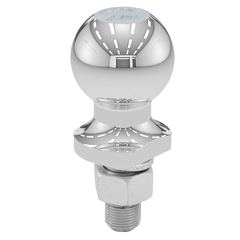 Force USA Chrome Trailer Hitch Ball 3,500 lbs 2-Inch Diameter 3/4 x 1-3/4-Inch