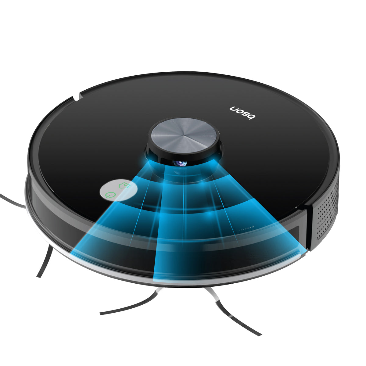 Bson Laser Intelligent Robot Vacuum Cleaner, 4500PA Suction Power, 3 Levels Suction, App Control, Automatic Charging Base, Voice Prompt