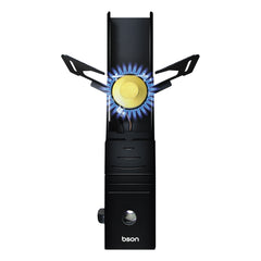 Bson Ignite Portable Stove – 2.1KW High-Power Burner, Folding Technology, Windproof, Energy-Saving, Stainless Steel, Electronic Ignition, Carry Bag, Fits Pots 11.5–24cm