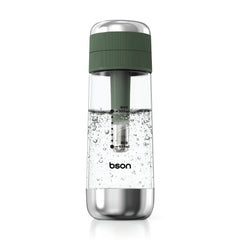 BSON Fizzy Lab Soda Maker with Built-in Filter | 375ml BPA-Free Bottle | No Electricity Required | Compatible with 8g CO₂ Cartridges
