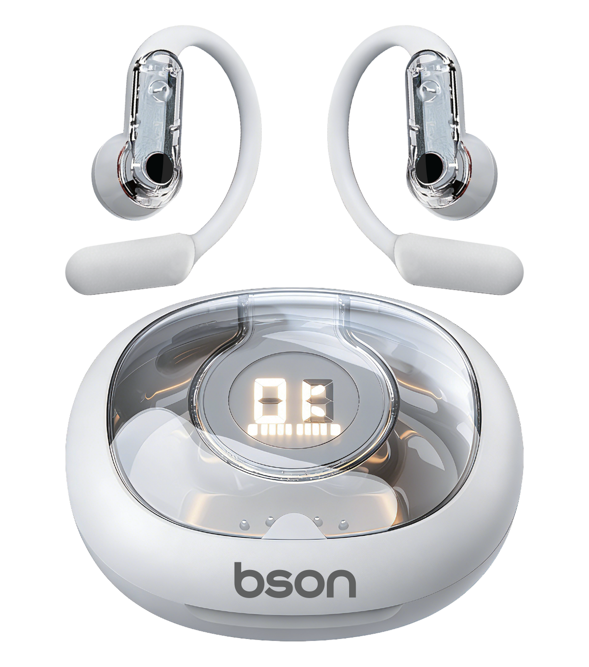 BSON AI Translation Earbuds – 135+ Languages, Bluetooth 6.0, HiFi Audio, Smart Tap Control