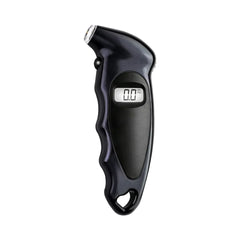 Force USA Compact Digital Tire Gauge, Portable Tire Measurement Tool for Safer Driving & Extended Tire Life, Precise & Accurate Reading, with Digital LED Display & Multiple Reading Metrics, Bar, PSI, KG/CM, Black Color