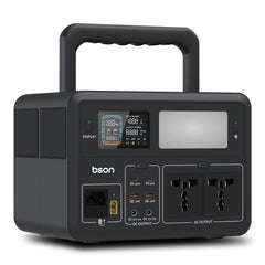Bson B600 Series Portable Power Station | 600W (512Wh LiFePO4, 160,000mAh)