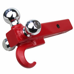 FORCE USA Full Solid Tri-Ball Mount With Tow Hook w/pin