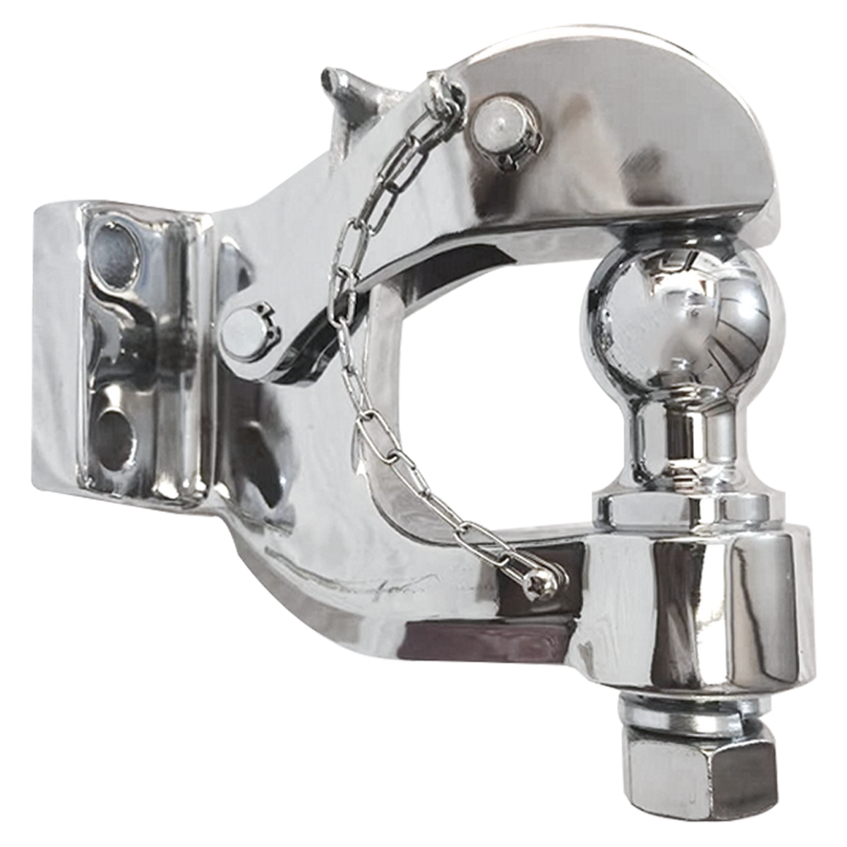 FORCE USA Land Cruiser Hook Pintle Hitch Receiver, 10 Ton Heavy-Duty Towing Hook
