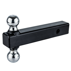 FORCE USA Multi-Ball Trailer Hitch Ball Mount  2  2-5/16-Inch Balls  Fits 2-Inch Receiver  10,000 lbs