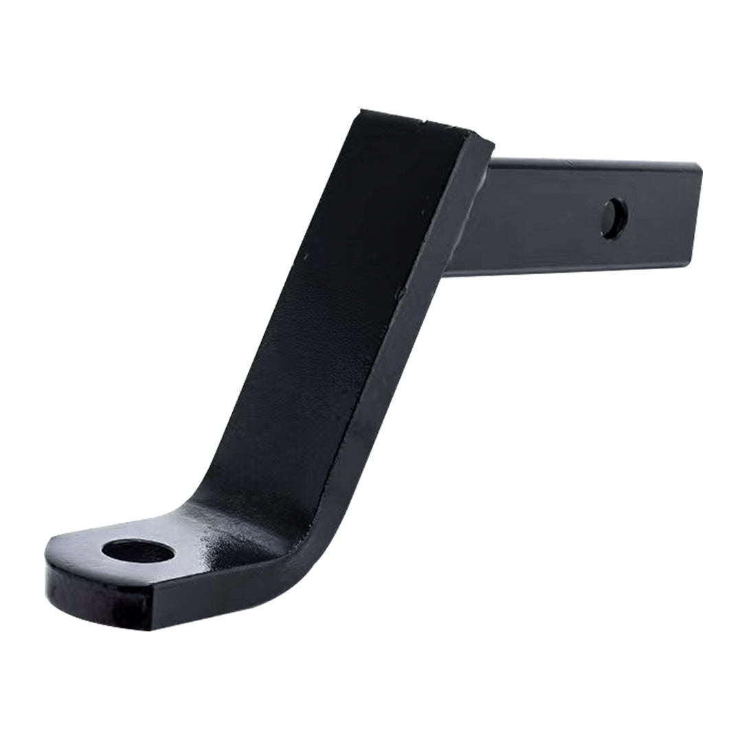 FORCE USA Drop Towing Hook – Durable Steel Construction Fits 2-Inch Receiver  5,000 lbs Towing Capacity 6″ Drop 4-3/4″ Rise