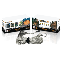 Force USA Neon Rope Light 7m / 23ft – 40 Hours Full Brightness, Waterproof & UV Sun Proof, 8 Lighting Modes, Heavy-Duty Durable Battery Case