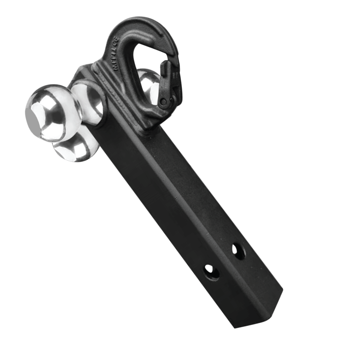 FORCE USA Tri-Ball Mount with Hook – Heavy-Duty 3-in-1 Towing Solution