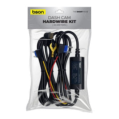 BSON 24/7 Universal Type-C Dash Cam Hardwire Kit, 3.5 Meter Cable, 12V/24V Input, Compatible with BSON Dash Cams, Suitable for Cars, Vans, Trucks & Buses